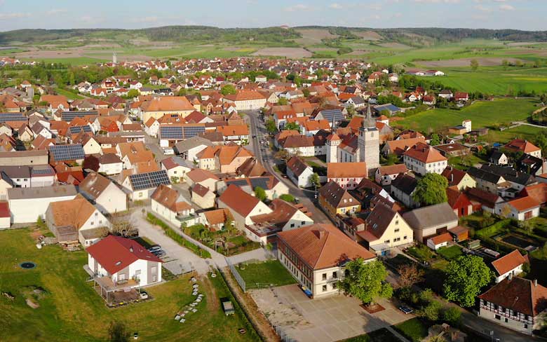 Ipsheim Luftbild